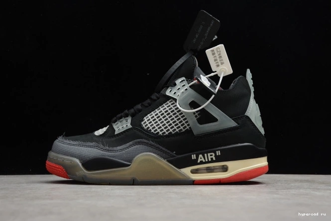 CV9388-001 4 Retro x White Bred Jordan Air Off 0913